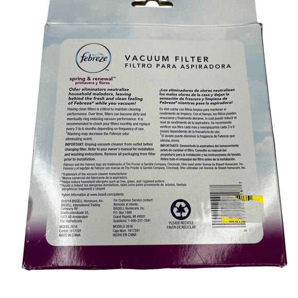 Lot of 3 Febreze Vacuum Filters Hoover 304087001 New - Picture 8 of 10